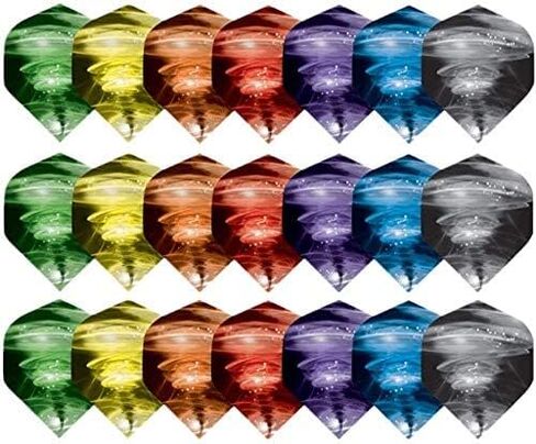 مجموعات رحلات رمي ​​السهام المختلطة - رحلات رمي ​​السهام ذات الشكل القياسي للسهام ذات الأطراف الفولاذية والسهام ذات الأطراف الناعمة 60 قطعة in Kuwait