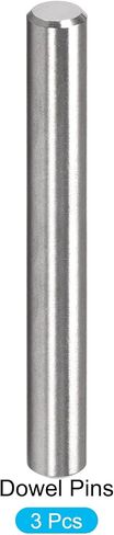 Dowel Pin (10x50mm) 3Pcs, 304 Stainless Steel Shelf Support Pegs Pin Fastener Elements - for Metal Devices, Furniture Installation, Industrial, DIY in Saudi Arabia