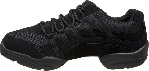 Capezio womens Rockit Dancesneaker dance shoes, Black, 5.5 US in Saudi Arabia