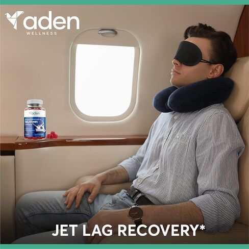 علكات الميلاتونين ذات القوة الإضافية للبالغين والمراهقين - 5 مجم لكل وجبة - مساعدات طبيعية - علكات مهدئة لراحة ليلية جيدة - 60 مضغ in Kuwait