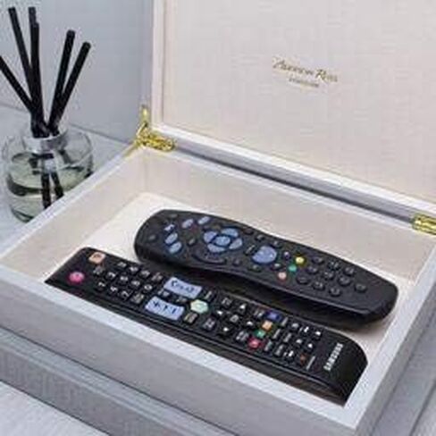 صندوق حلية أديسون روس مقاس 9 × 12 مطلي باللون الأسود، ولمسات ذهبية in Kuwait