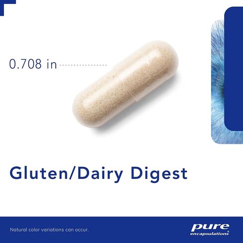 Pure Encapsulations - Gluten/Dairy Digest - Dietary Supplement Enzyme Blend for Healthy Gluten and Dairy Digestion - 60 Capsules in Saudi Arabia