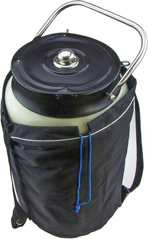 HFS(R)10L 125mm Wide Mouth Liquid Nitrogen LN2 Cryogenic Container Tank - High-Strength Aluminum Alloy, Secure Storage Solution in Saudi Arabia
