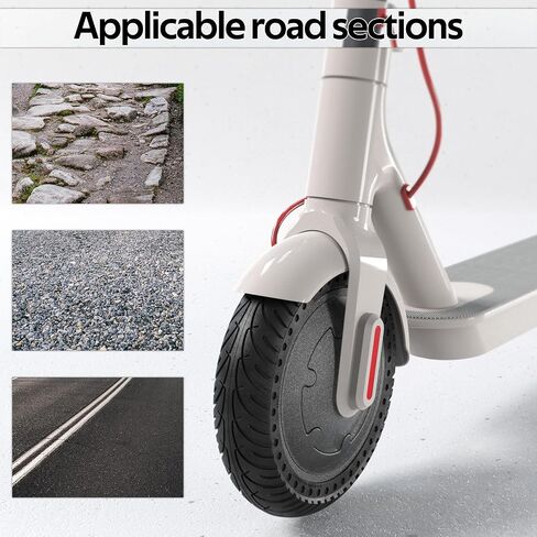 1PZ TX8-NZM 8.5 inch Tire 8 1/2 x 2 Solid Rubber Tire Replacement for Xiaomi M365 Pro Gotrax GXL V2 XR APEX XL Electric Scooter in Saudi Arabia