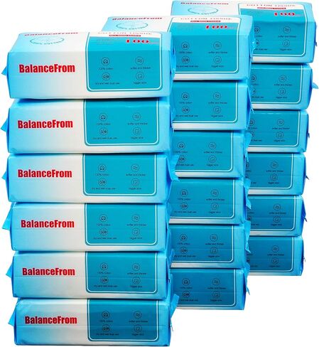Elevon Multi-Purpose 100% Unscented Cotton Tissue Soft Dry Facial Cotton Wipes for Sensitive Skin in Saudi Arabia