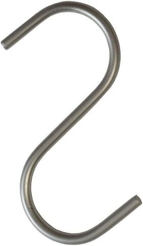 NAHANCO SHKSMRS Raw Steel Jeans Hook, 4" (Pack of 50) in Kuwait