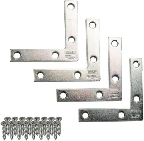 NATIONAL/SPECTRUM BRANDS HHI N113-928 2-1/2-Inch Corner Iron, 4-Pack in Saudi Arabia