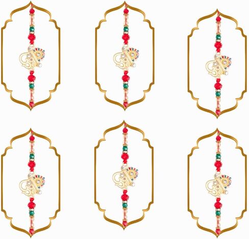 Auraecom Sentiments Unraveled: Share Love with our Thoughtful Rakhis | Roli Chawal Rakhi Sets | Rakhi For Brother | Raksha Bandhan Rakhi | Designer Rakhi | Bhaiya Bhabhi Rakhi | Rakhi For Brother and in Saudi Arabia