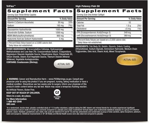 GNC Mega Men Joint Vitapak | Supports Joint Health, Heart Health, Energy Production, and Antioxidants | 30 Count in Saudi Arabia