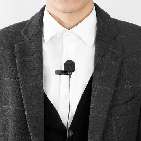 Saramonic XLR Phantom Power Lavalier Cardioid Microphone with 6M Cable Professional Video Microphone (XLAVMIC-C) in Saudi Arabia