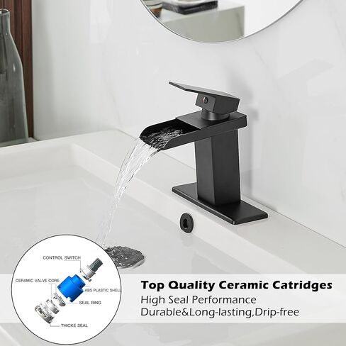 BWE النفط مفروك البرونزية الحمام صنبور الشلال الحديث لبالوعة 1 حفرة أو 3 حفرة ريفي حمام الغرور الحنفيات مقبض واحد خلاط الحنفية مع خطوط العرض in Kuwait