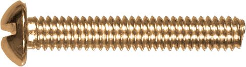 The Hillman Group 7393 Brass Round Head Slotted Machine Screw, 6-32 x 3/4-Inch, 6-Pack in Saudi Arabia