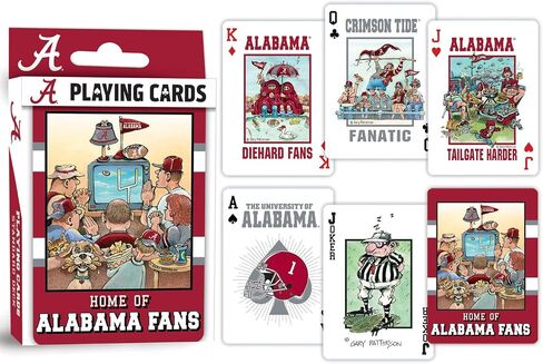 Masterpieces Alabama Crimson Tide Fan Deck Playing Cards in Saudi Arabia