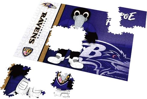 FOCO NFL Baltimore Ravens Mascot 500 Piece Jigsaw PZLZ in Saudi Arabia
