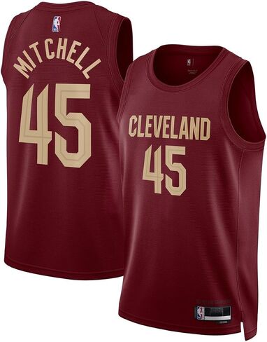 Donovan Mitchell Cleveland Cavaliers NBA Kids Youth 8-20 Burgundy Red Icon Edition Swingman Jersey in Saudi Arabia