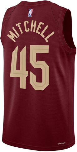 Donovan Mitchell Cleveland Cavaliers NBA Kids Youth 8-20 Burgundy Red Icon Edition Swingman Jersey in Saudi Arabia