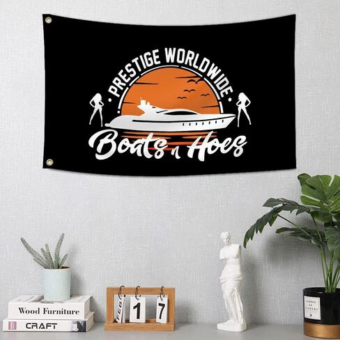 هيبة العلم العالمي 3x5Ft القوارب والمعاول راية نسيج لحديقة كلية غرفة النوم الرجال رجل الكهف غرفة نوم فرات in Kuwait