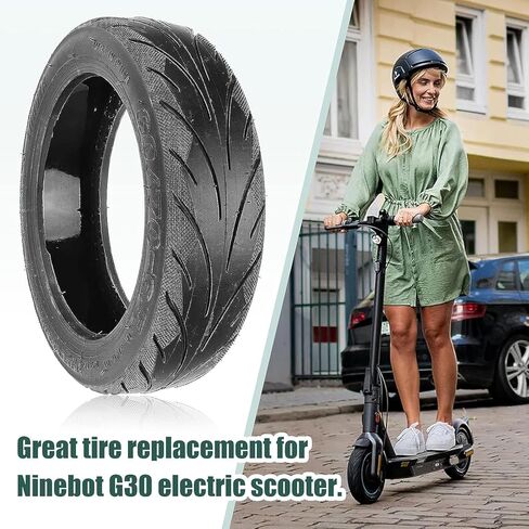 إطار ONEFOR 60/70-6.5 بدون أنبوب لدراجة Segway Ninebot Max G30 /G30E / G30LP سكوتر 10 بوصة إطار إصلاح ذاتي، مع غراء مباشر مدمج، أنبوب خارجي للإطار قابل للإصلاح (قطعة واحدة) in Kuwait