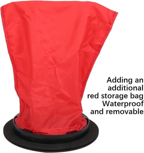 Marine Hatch Cover, 6/8 Inch Kayak Deck Plate Hatch Cover with Red Storage Bag Round Circular Type Lid Waterproof Kayak Hatch Accessories(6in) in Saudi Arabia