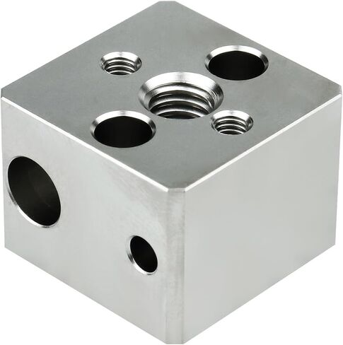 Upgrade High Temperature Plated Copper Heater Block High Flow Compatible with Ankermake M5 3D Printer Hotend Accessories (Heat Block) in Saudi Arabia