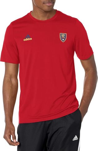 adidas Men's Real Salt Lake Short Sleeve Pre-Game T-Shirt in Saudi Arabia