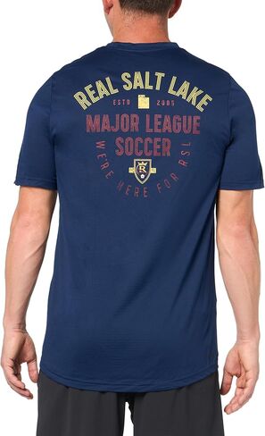 adidas Men's Real Salt Lake Short Sleeve Pre-Game T-Shirt in Saudi Arabia