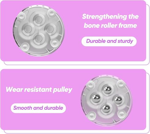 8 عجلات ذاتية اللصق، عجلة صغيرة، عجلة عالمية للأثاث لاصق من الفولاذ المقاوم للصدأ، دوران 360 درجة، بكرة درج تخزين سفلية لاصقة (4 أنماط كروية فولاذية) in Kuwait