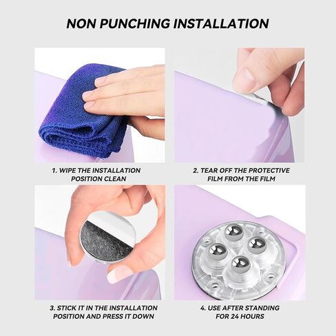 8 عجلات ذاتية اللصق، عجلة صغيرة، عجلة عالمية للأثاث لاصق من الفولاذ المقاوم للصدأ، دوران 360 درجة، بكرة درج تخزين سفلية لاصقة (4 أنماط كروية فولاذية) in Kuwait