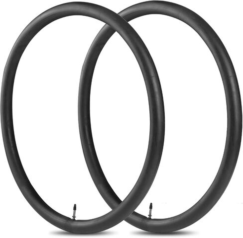 2-PCS 24" Heavy Duty Bike Tire Tubes 24x1.75/2.25 FV33MM Presta Valve 24 Bicycle Inner Tubes Compatible with 24x1.75 24x1.95 24x2.10 24x2.125 24x2.20 24x2.25 Tires Tubes in Saudi Arabia