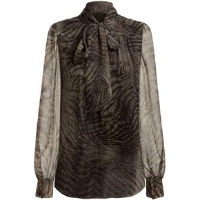 GUESS Women's Long Sleeve Nadine Top