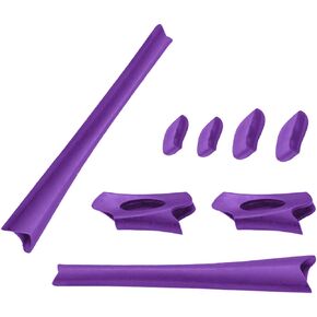 LenzReborn Replacement Earsocks Nosepieces Rubber Kits for Oakley Flak Jacket XLJ Sunglass - More Options