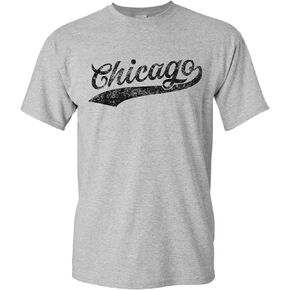 UGP Campus Apparel City Baseball Script T Shirt, Hometown Pride Tees