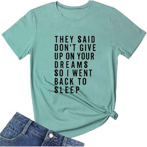 BLACKMYTH Women T Shirt Grahpic Letter tee Shirt Fashion Short Sleeve Tops Summer