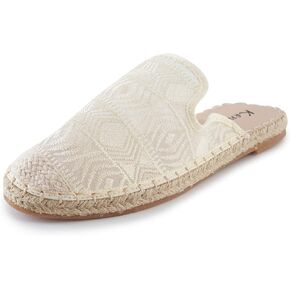 Women's Comfortable Open Toe Espadrille Slide Sandals in Kuwait