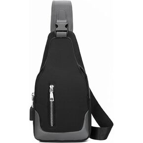 Hiflyer Mens Crossbody Bag Mens Sling Bag Backpack for Men, Crossbody Bags for Men Shoulder Bag for Men