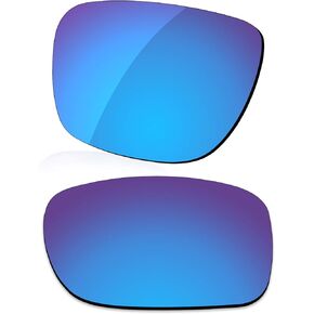 Polarized Lens Replacement for Oakley Holbrook OO9102 Sunglass - Ice Blue - Polarized Mirrored