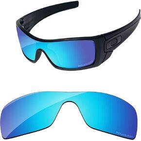PapaViva Replacement Lenses for Oakley Batwolf OO9101 Sunglasses
