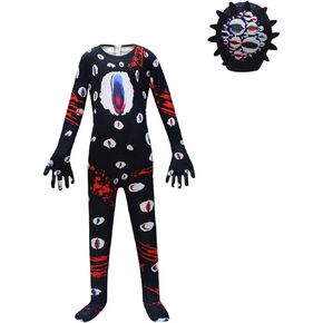 Letushy Monster Horror Game Costume for 5-12Years Kids