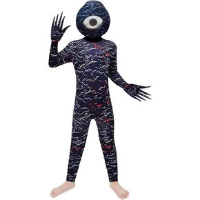 Letushy Monster Horror Game Costume for 5-12Years Kids