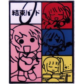 Bocchi the Rock! Kessoku Band Manga Anime 1.2" Enamel Pin Badge