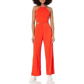 BCBGeneration womens Sleeveless Halter Neck JumpsuitJumpsuit