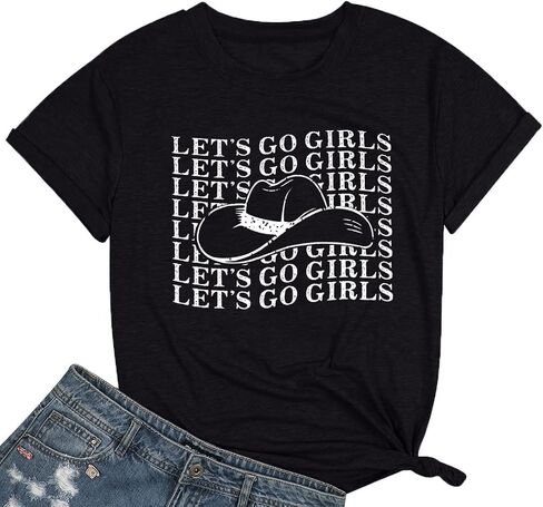 تي شيرت للفتيات من Let's Go تي شيرت نسائي من ناشفيل لحفلات توديع العزوبية وهدايا العروس وقمصان للعطلات والزفاف in Saudi Arabia