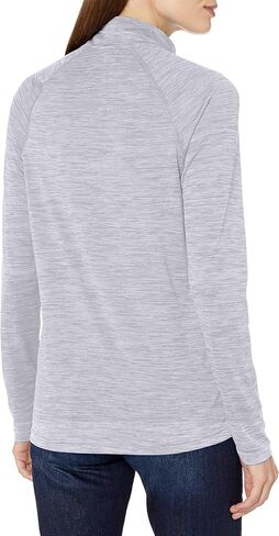 Charles River Apparel Women's Space Dye Moisture Wicking Performance Pullover in Kuwait