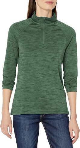 Charles River Apparel Women's Space Dye Moisture Wicking Performance Pullover in Kuwait
