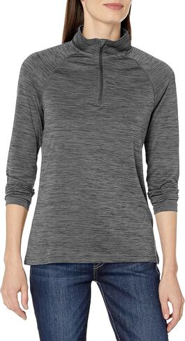 Charles River Apparel Women's Space Dye Moisture Wicking Performance Pullover in Kuwait