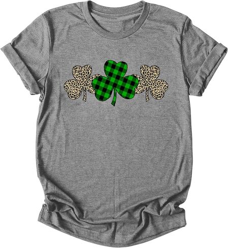 St Patricks Day Shirt Women Lucky Irish Shamrock Paddy's Day Clothes Top in Saudi Arabia