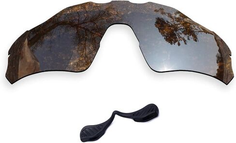 عدسات مستقطبة بديلة ووسادات أنف متوافقة مع نظارات Oakley Radar EV Pitch OO9211 الشمسية in Kuwait