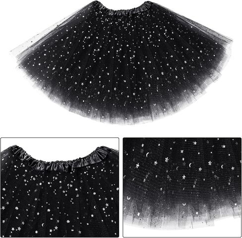 6 Pcs Cat Costume Child Tulle Tutu Set Skirts Cat Ear Headband Bowtie Tail Bow Tie Striped Tights in Kuwait