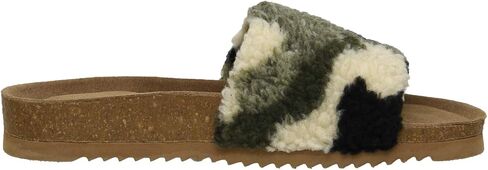 CUSHIONAIRE Women's Lonie Cork footbed Slide Sandal with +Comfort in Saudi Arabia