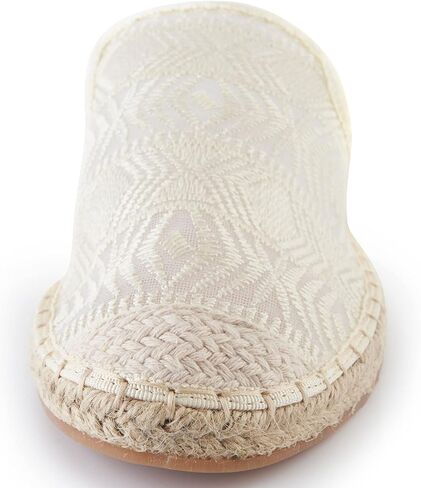 Women's Comfortable Open Toe Espadrille Slide Sandals in Kuwait